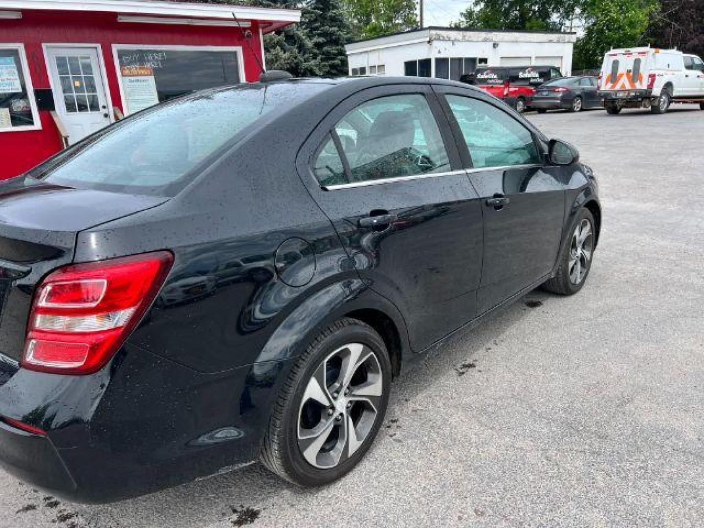 2017 Chevrolet Sonic Premier Manual Sedan (1G1JF5SBXH4) with an 1.4L L4 DOHC 24V TURBO engine, 5-Speed Manual transmission, located at 601 E. Idaho St., Kalispell, MT, 59901, 48.203983, -114.308662 - Photo#2