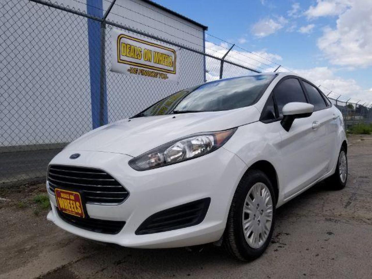 2017 Ford Fiesta S Sedan (3FADP4AJ0HM) with an 1.6L L4 DOHC 16V engine, located at 601 E. Idaho St., Kalispell, MT, 59901, 48.203983, -114.308662 - Photo#0