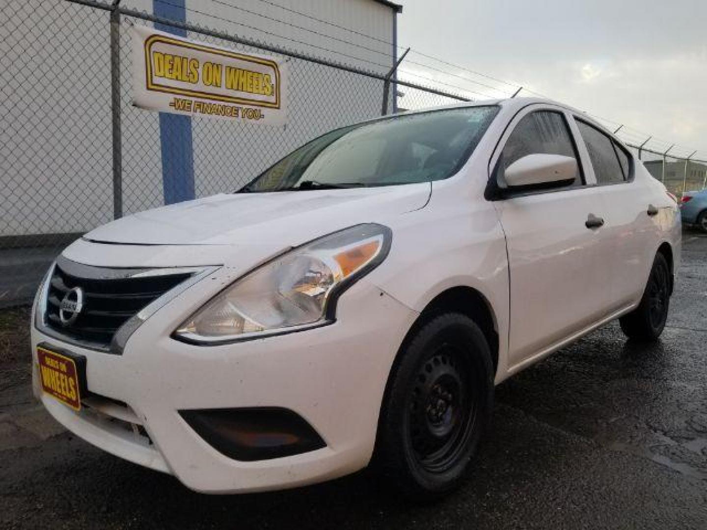 2018 Nissan Versa 1.6 S 5M (3N1CN7AP4JL) with an 1.6L L4 DOHC 16V engine, 5-Speed Manual transmission, located at 601 E. Idaho St., Kalispell, MT, 59901, 48.203983, -114.308662 - Photo#0