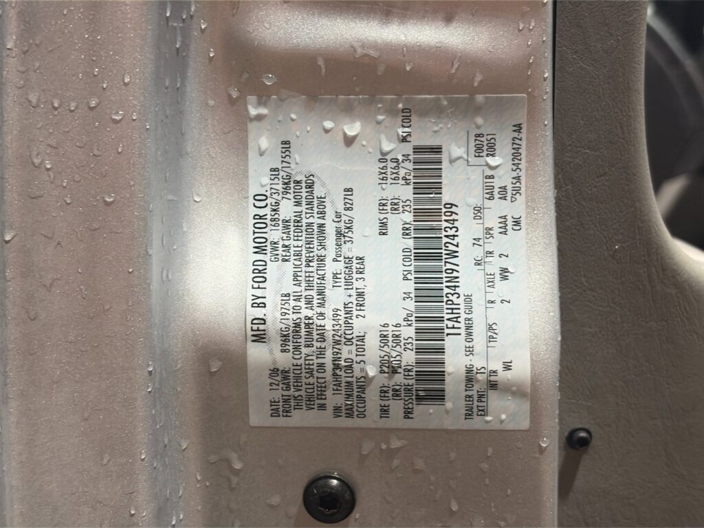 2007 Ford Focus S | SE | SES